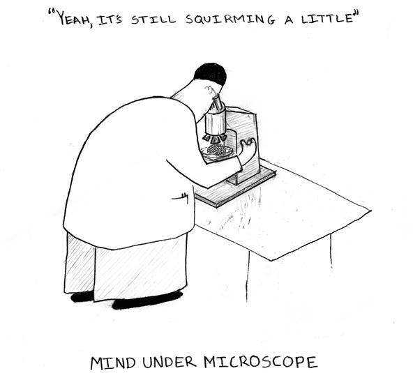 mind under microscope